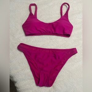 Express pink bikini set